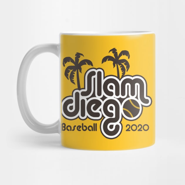 Slam Diego, Retro - Yellow by KFig21
